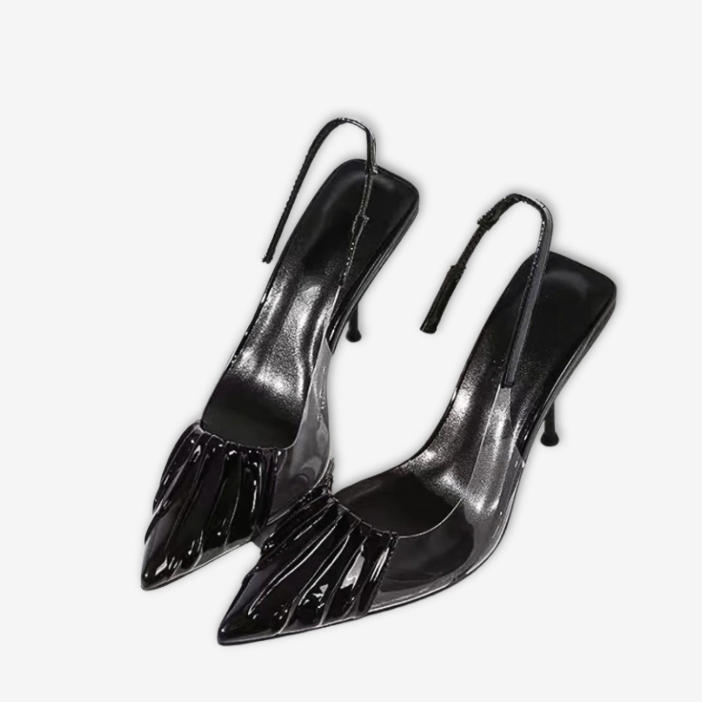 Elysia – Escarpins Slingback Transparence Élégante