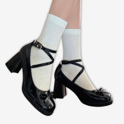 Clarisse – Mary Janes rétro à plateforme chic