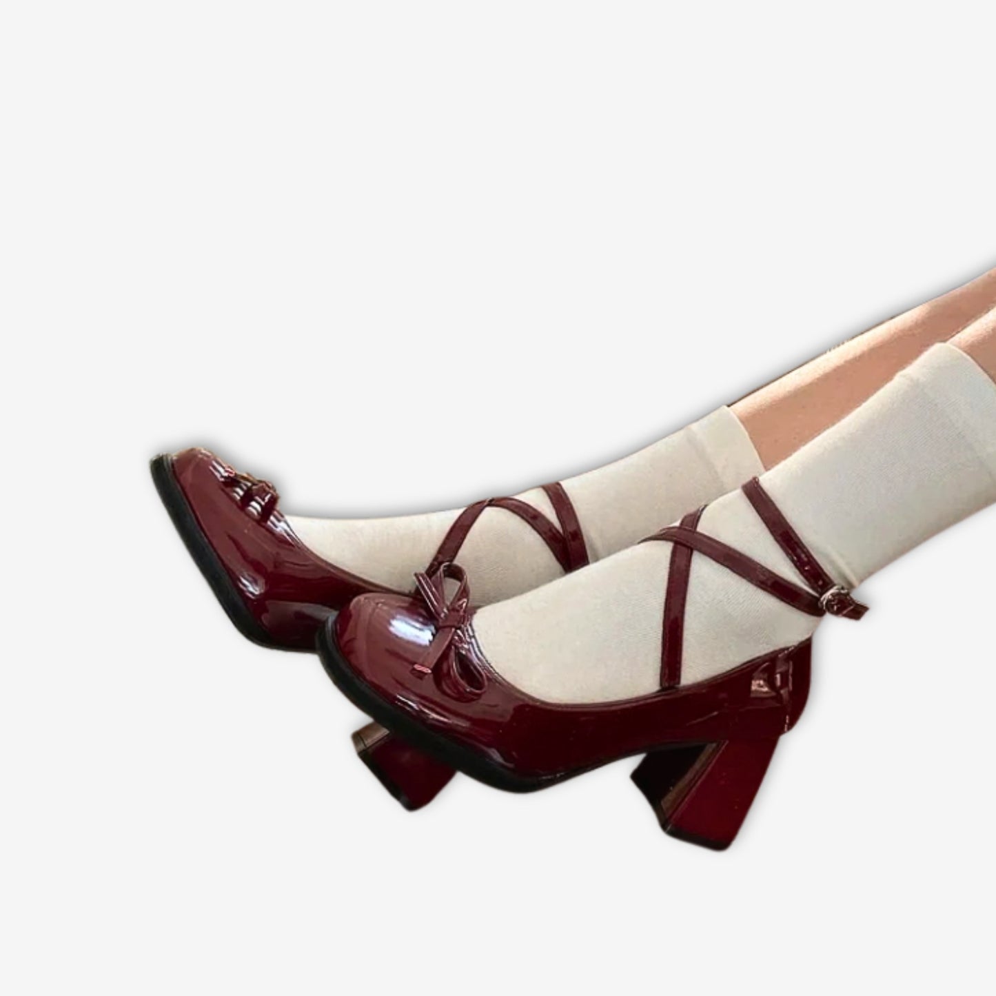 Clarisse – Mary Janes rétro à plateforme chic