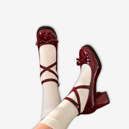 Clarisse – Mary Janes rétro à plateforme chic