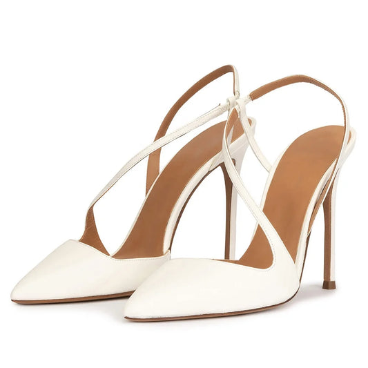 Aurora – Escarpins Slingback Croisés