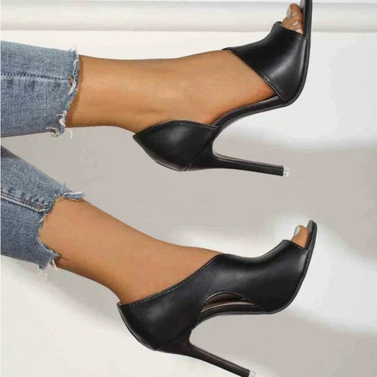 Peep-Toe – Escarpins ouverts à talon fin