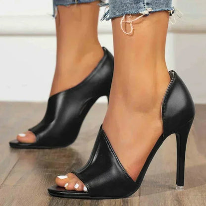 Peep-Toe – Escarpins ouverts à talon fin