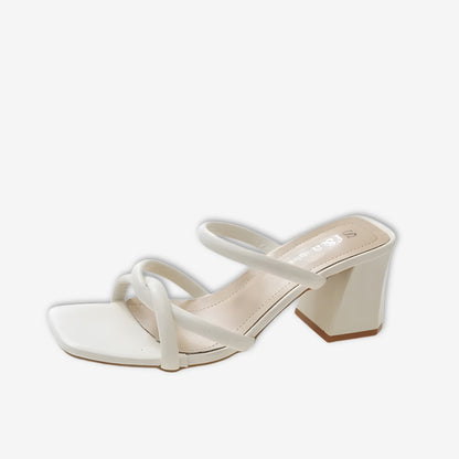 Nova – Sandales minimalistes à talon bloc