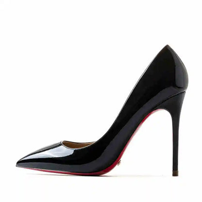 Élisa – Escarpins Cuir Verni Intemporelle